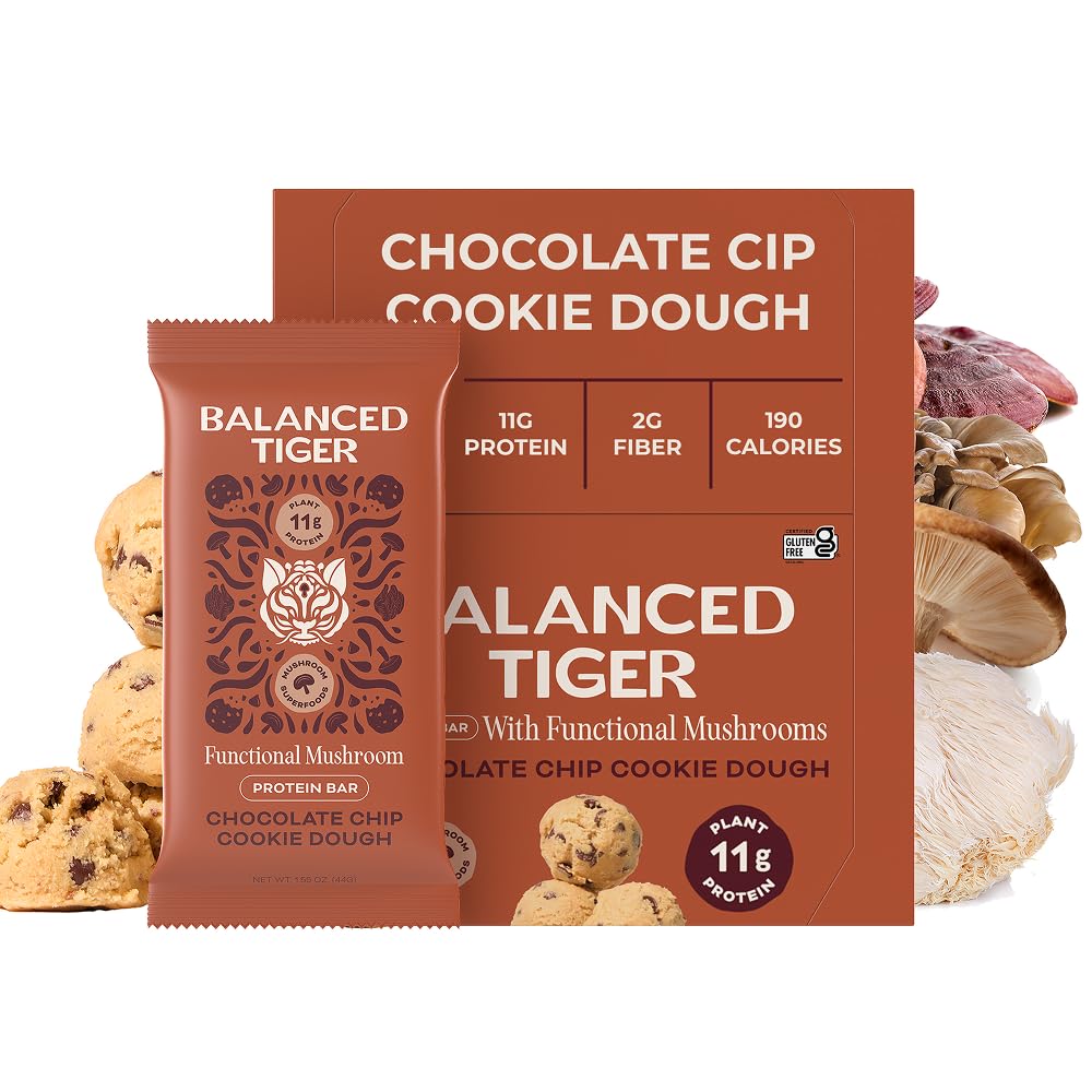 Οργανικά Λειτουργικά Mushroom Vegan Protein Bars 