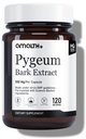 Amalth Pygeum Bark Extract Σκόνη Υψηλότερη Ικανότητα (6,5% φυτοστερόλες) Υποστηρίζει την ουρολοίμωξη & την υγεία των ανδρών φυτικά συμπληρώματα 120 κάψουλες (Non –GMO)