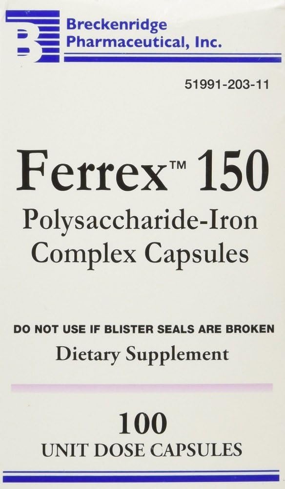 Ferrex 150 Καψάκια, 100ct (3 Συσκευασία)