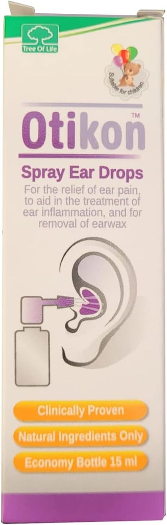 OTIKON Ear Drops Φυσικό Αυτί Spray για Αυτί 15ml