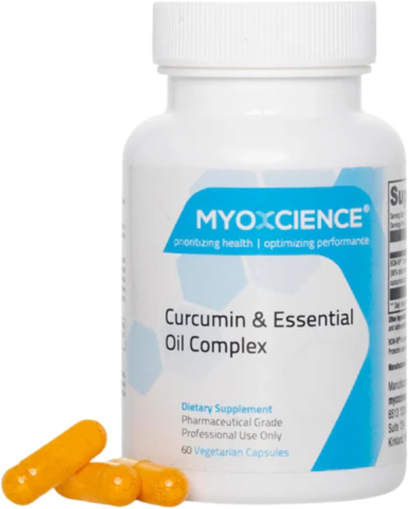 MYOXCIENCE Curcumin & Essential Oil Complex 