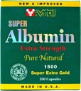 Νέο & βελτιωμένο Super Albumin Gold Extra Strentth 1500 mg 200 κάψουλες