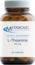 Metabolic Maintenance 100mg L-Theanine Supplement to Support Healthy Focus & Relaxation - L-Theanine Suntheanine Amino Acid for Supporting Stress Response (60 Capsules)