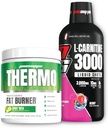 PROSUPPS Θερμο λιπαρό καύση θερμογόνο σκόνης Spicy Ρίτα και 3000 L-καρνιτίνης Berry - Διαχείριση βάρους και πριν προπόνηση - Ενέργεια, Mood, Έλεγχος όρεξης -