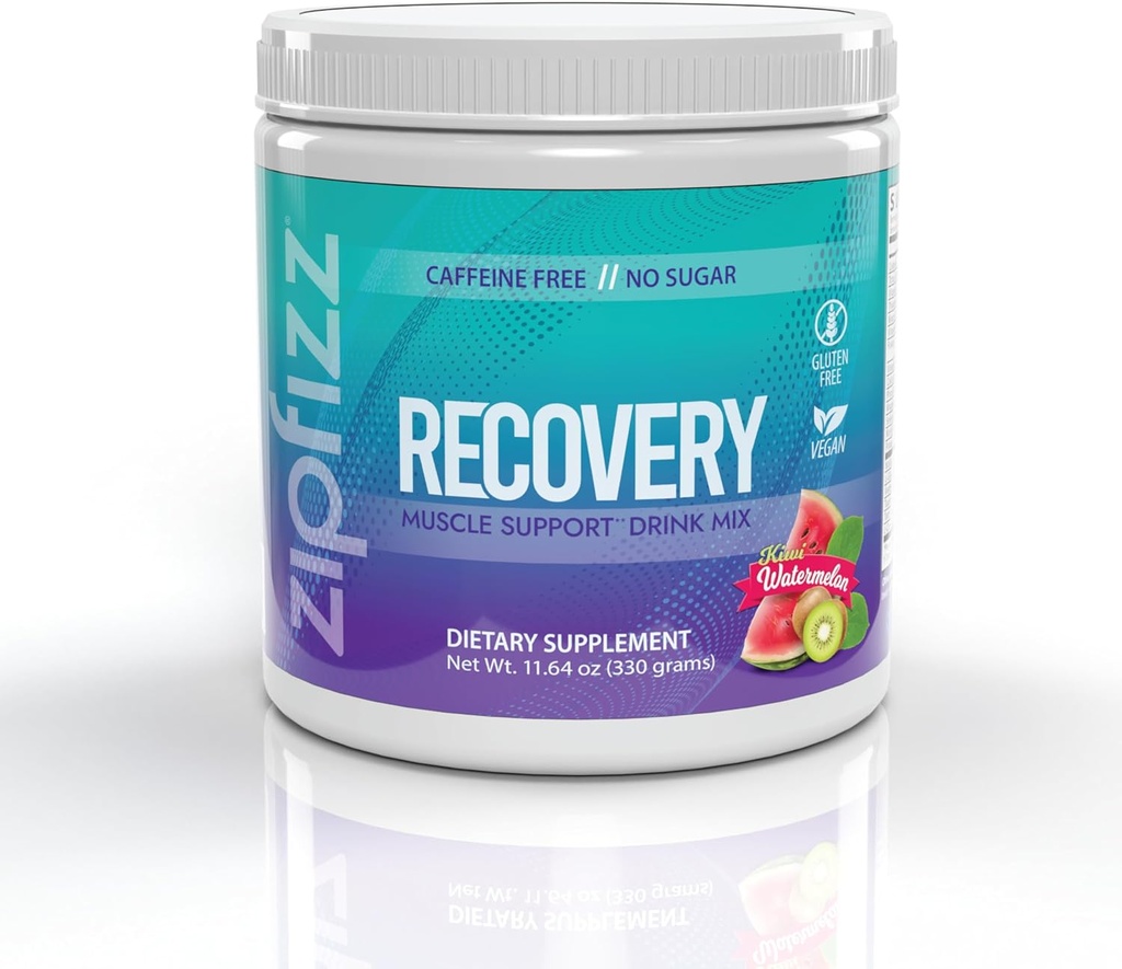 Zipfizz Μύες Ανάκτηση ποτών Μίγμα: Ενισχύστε την απόδοση με βιταμίνες, Ορυκτά, και Αμινοξέα για γρήγορη αποκατάσταση και αποκατάσταση μυών - Περιλαμβάνει L-Γλουταμίνη, εκχύλισμα ταρτ Cherry, L-Καρνιτίνη
