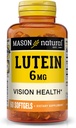 Mason Natural Lutein 6 mg με Βιταμίνη Ε, 2 μήνες προσφοράς, Υγιεινή Όραμα & Λειτουργία των ματιών, Υποστηρίζει τη φυσιολογική υγεία των ματιών