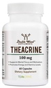Theacrine (Teacrine) 100 Mg, 60 κάψουλες - Energy and Focus Supplement (Παρόμοια με τα χάπια καφεΐνης, αλλά πιο Λεπτή και μακρύτερη διάρκεια) Non-GMO και Gluten Free by Double Wood