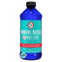 Να είστε έξυπνοι ετοιμαστείτε Nano Silver Immuno Boost - 16 oz - ημερήσιο συμπλήρωμα ανοσοποίησης για την οικογένεια - Χωρίς γλουτένη, χορτοφαγικά - Made in USA