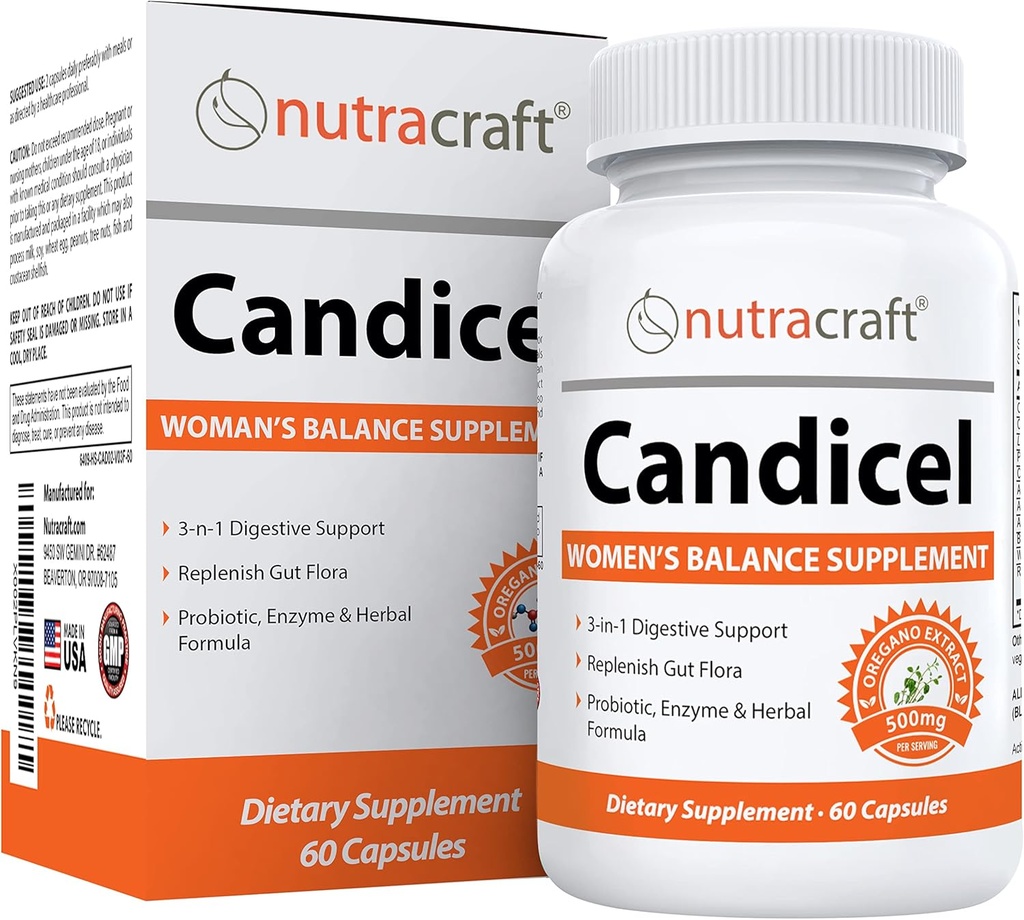 Nutracraft Candicel #1 συμπλήρωμα ενδοκρινικής χλωρίδας 
