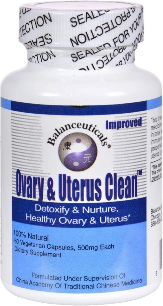 Ωοθήκες και Uterus Clean - 500 mg - 60 Καψάκια
