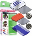 ΙΔΙΟΚΤΗΣΙΑ επαγγελματική Lice Comb Kit - για ψείρες, νιπτήρες και απομάκρυνση πιτυρίδας. Quick Results for Head Lice Treatment - Κατάλληλο για όλους τους τύπους μαλλιών. Πίνε para piojos y leendres.