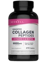 NeoCell Super Collagen Με βιταμίνη C και Βιοτίνη, το δέρμα, τα μαλλιά και τα νύχια συμπλήρωμα, περιλαμβάνει Αντιοξειδωτικά, Tablet, 270 Count, 1 φιάλη