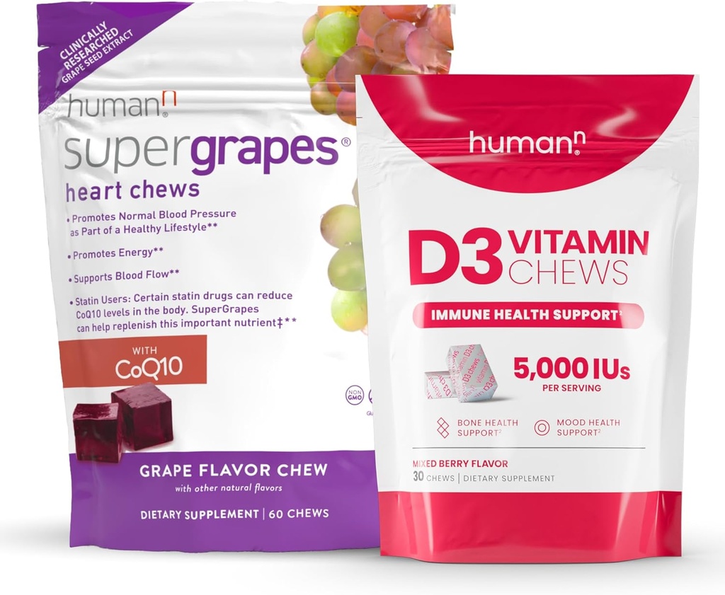 Humann SuperGrapes & D3 Chews