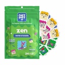 NATPAT Zen Patch Mood Calming Stickers για τα παιδιά και τους ενήλικες - Χημικά και φάρμακα δωρεάν, Υποστήριξη Mood για την χαλάρωση, την ηρεμία και το συναίσθημα Κανονισμός - BuzzPatch Φυσικό Patch (24 Pack)