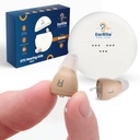 EarRite Rechargable OTC Aκοή Aids for Seniors - Σχεδόν Αόρατα & Άνετα 9 Προσαρμόσιμα Επίπεδα Καθαρότητας Compact In-Ear Design Ψηφιακός Ακοής ενισχυτής με Μείωση θορύβου και Φόρτιση Υπόθεση