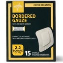 Medline συνορεύει Gauze, 2" x 2" Αυτοκόλλητο νησί Dressing, Στείρα, 15 κόμης