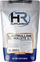 Συμπληρώματα HR L-Citrulline DL-Malate 2:1 Κόνις, 500 γραμμάρια (1.1 Lbs), Άγευστα, Lab-Tested, Scoop Περιλαμβάνονται
