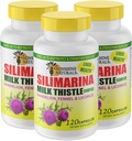 Το συγκρότημα Sunshine Naturals Milk Thittle. Ηπατική Υποστήριξη Υγείας, Αποτοξίνωση, Αντιοξειδωτική Άμυνα και Φυσική Ενίσχυση της λειτουργίας του ήπατος. Προωθεί την Digestive Health. 600 mg. 120 Κάψουλες. Πακέτο των 3.