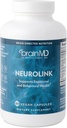 Dr Amen BrainMD NeuroLink - 180 κάψουλες - Προάγει την ιδανική λειτουργία του εγκεφάλου, εστίαση και συγκέντρωση - Χωρίς γλουτένη - 45 εξυπηρετήσεις