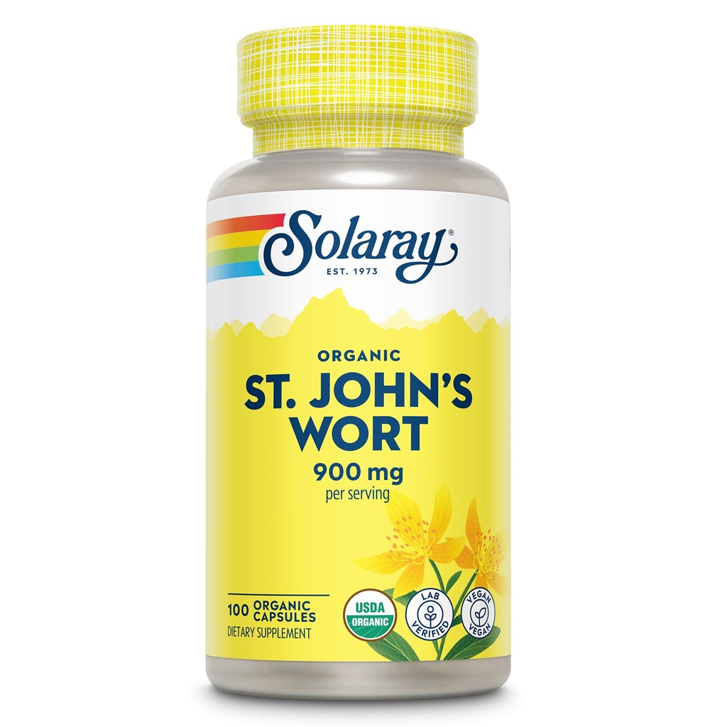 SOLARAY St. John's Wort Aerial 450mg 