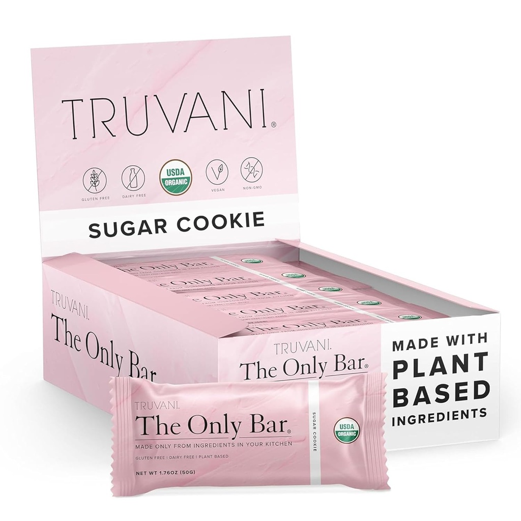 Snack Bars με βάση το φυτό Truvani 