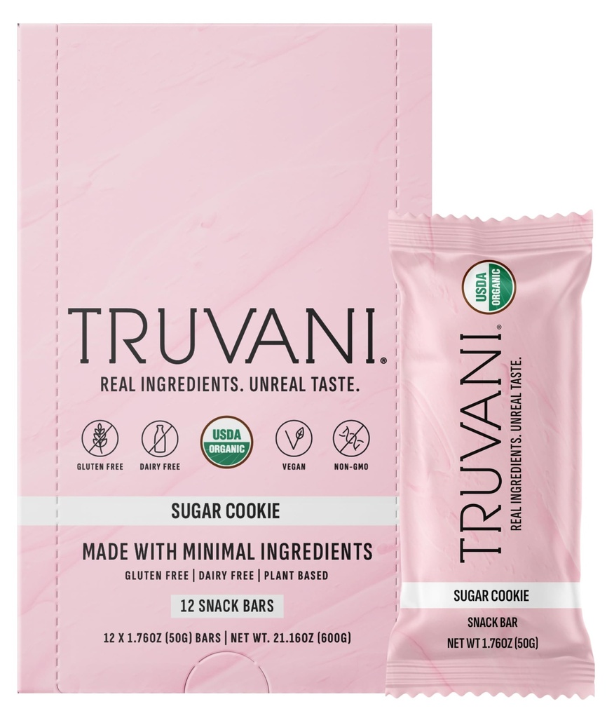 Snack Bars με βάση το φυτό Truvani 