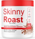 Skinny Ψητό - Skinny Ψητό καφέ Advanced Formula, Επίσημη SkinnyRoast οργανική σκόνη, συμπλήρωμα Υποστήριξη Υγιής Lifestyle - Premium Natural Formula, 60 εξυπηρετούν για 1 μήνα
