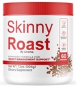 Skinny Ψητό - Skinny Ψητό καφέ Advanced Formula, Επίσημη SkinnyRoast οργανική σκόνη, συμπλήρωμα Υποστήριξη Υγιής Lifestyle - Premium Natural Formula, 60 εξυπηρετούν για 1 μήνα