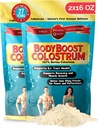BodyBoost Colostrum Whole, 100% Bovine Colostrum Powder, ανοσοενισχυτικό συμπλήρωμα με ανοσοσφαιρίνη & Lactoferrin, Grass Fed Colostrum, Gut Health, Diverse Intake, 2x16 oz