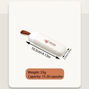 2 pcs Travel Pill Organizers, BOSOIRSOU Daily Pill Box, Day Pill Dispenser, Pill Case, Travel Medicine Organizer, Pill Containers for Vitamins Fish Oils Supplement