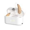 Hearing Aids for Seniors, Rechargeable 16-Channel OTC Hearing Aid for Adults Hearing Loss, Hearing Aid with Advance Noise Cancelling, Superior Sound Quality, Auto-On/Off