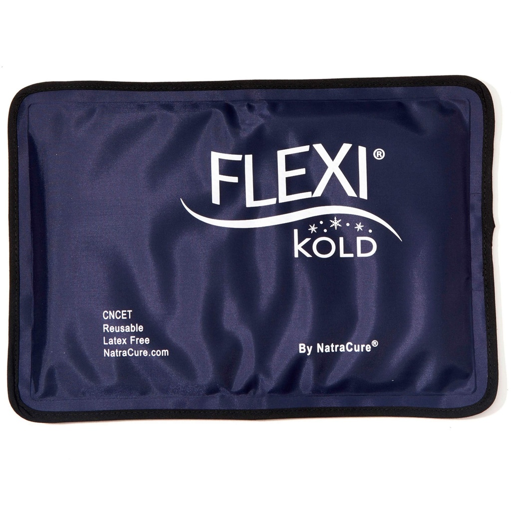 FlexiKold Gel Soft Ευέλικτες παγοθήκες για Τραύματα - Reuseable Freaker Ψυχρή Πακέτα, Ψυχρή Συμπίεση & Ψύξη Gel Pad για Πρόσωπο, Ώμο, Πόδι, Χέρι, Αγγούρι & Πόδι Τραύμα - Μεσαίο - 7.5” x 11.5”