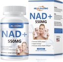 Συμπλήρωμα NAD λιποσωμικό για γυναίκες: NAD+ Συμπλήρωμα με Resveratrol 550MG υποστήριξη Cellular Repair Support Ενέργεια και υγιή γήρανση
