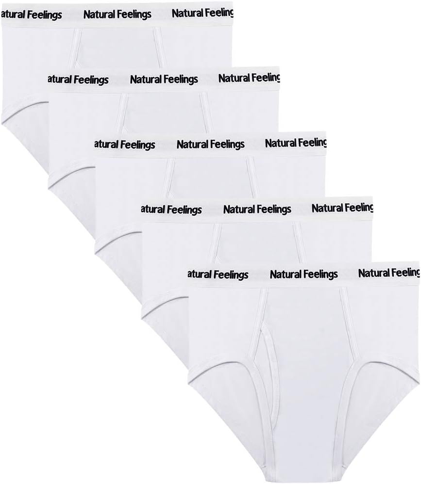 Φυσικά Αισθήματα Άνδρες Σύντομο Εσώρουχα Multipack Άνδρες βαμβάκι πλήρη Άνοδος Σύντομες με Comfort Waistband S M L XL XXL...