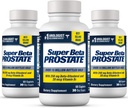 SUPER BETA PROSTATE συμπλήρωμα υποστήριξης για την υγεία των ανδρών - Μειώστε τα ταξίδια στο μπάνιο, την προώθηση του ύπνου, την καλύτερη κηλίδα κενό & υγιής προστάτης, Beta σιτοστερόλη - 60 Count (πακέτο των 3)