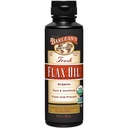 Βιολογικό έλαιο λιναρόσπορου της Barlean Υγρό από φρέσκο κρύο πιεσμένο λινάρι, 7,640mg ALA Omega 3 συμπλήρωμα λιπαρών οξέων για την περιποίηση του δέρματος και των μαλλιών, Vegan & Gluten Free, 8 oz