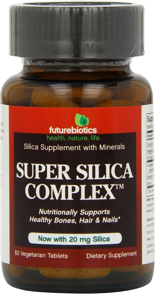 Μελλοντικά αντιβιοτικά Super Silica Complex, Veg-Tablets, 60-Count (πακέτο του 2)