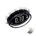 Lashify Δράμα 10mm Gossamer επεκτάσεις βλεφαρίδων Refill, μαύρο, εύκολο DIY ψευδείς βλεφαρίδες για μια φυσική εμφάνιση