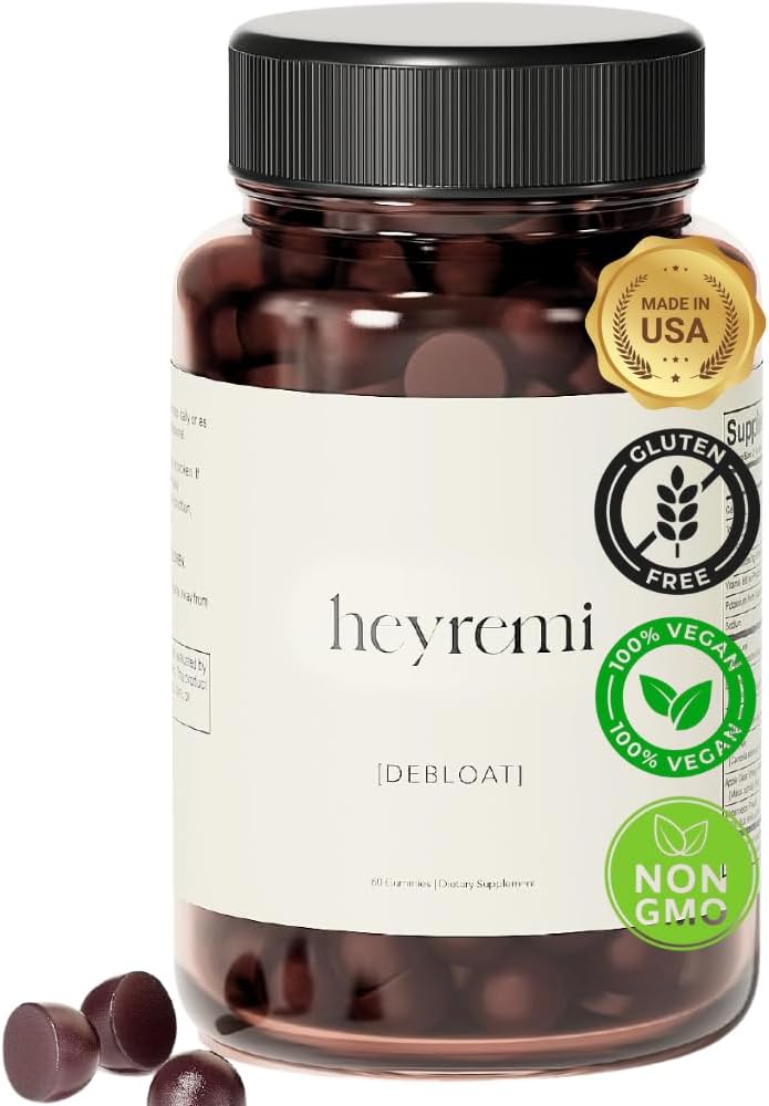 Debloat Gummies – Fast Bloating and Gas Relief- Herbal Digestive Support with Apple Cider Vinegar, Dandelion and Green Tea- Feel Lighter, Comfortable and Energyzed – 60 Gummies