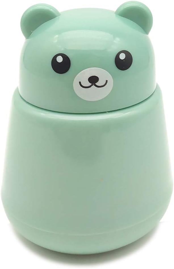 CoaGu Bear Pill Crusher για ηλικιωμένους - FDA-συμπαγής λεπτή σκόνη, BPA-free ABS, Easy Grip & Clean, Leakproof φορητή ιατρική Grinder