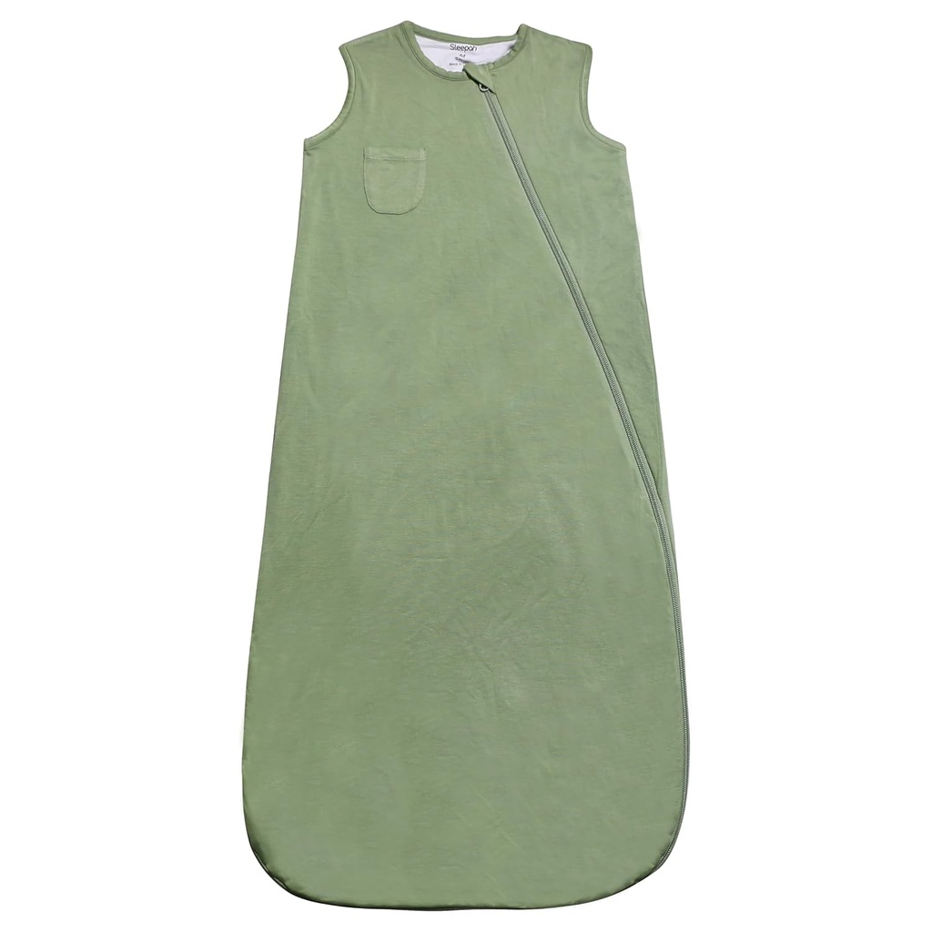 Sleep Sack Super Soft Rayon Made from Bamboo Sleeping Bag (0.5 TOG) for Babies and Toddlers Warmer Summer/Spring Nights – Πλύσιμο & Αναπνεόμενο Υφασμάτινο Πράσινο M (18-36 μήνες)