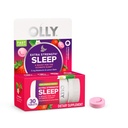 OLLY Extra Strength Sleep Fast Dissolve Tablets, 5mg μελατονίνη, Vegan, Φράουλα - 30ct