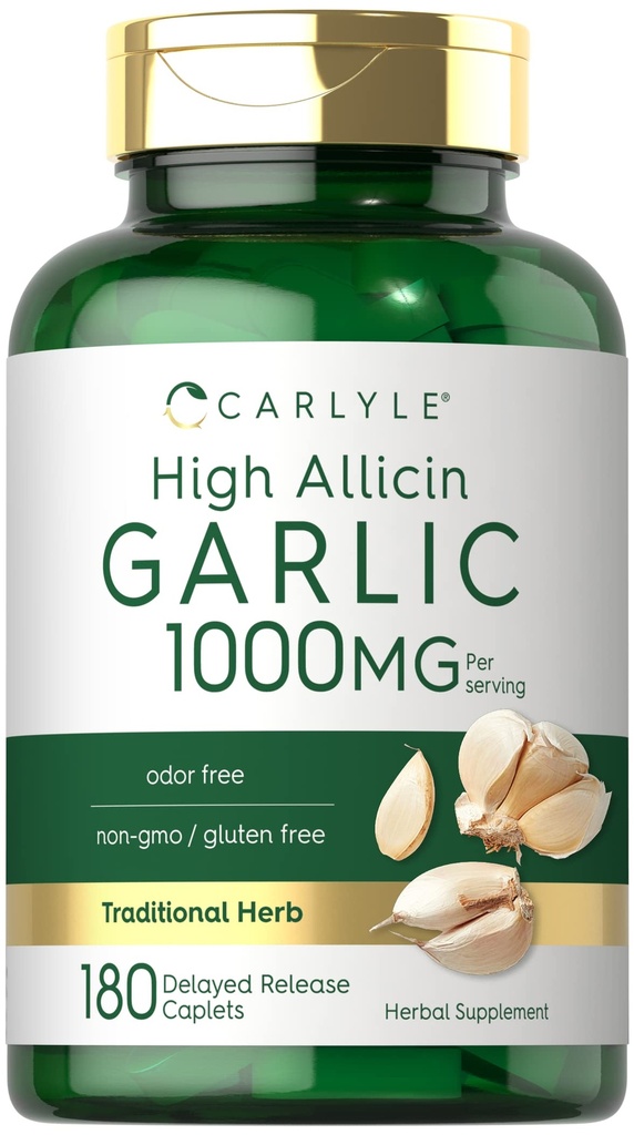 Συμπλήρωμα σκόρδου Carlyle 1000mg 