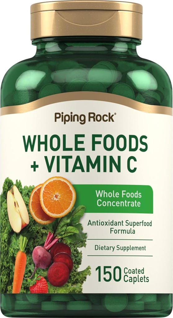 Piping Rock Whole Foods Βιταμίνη C 