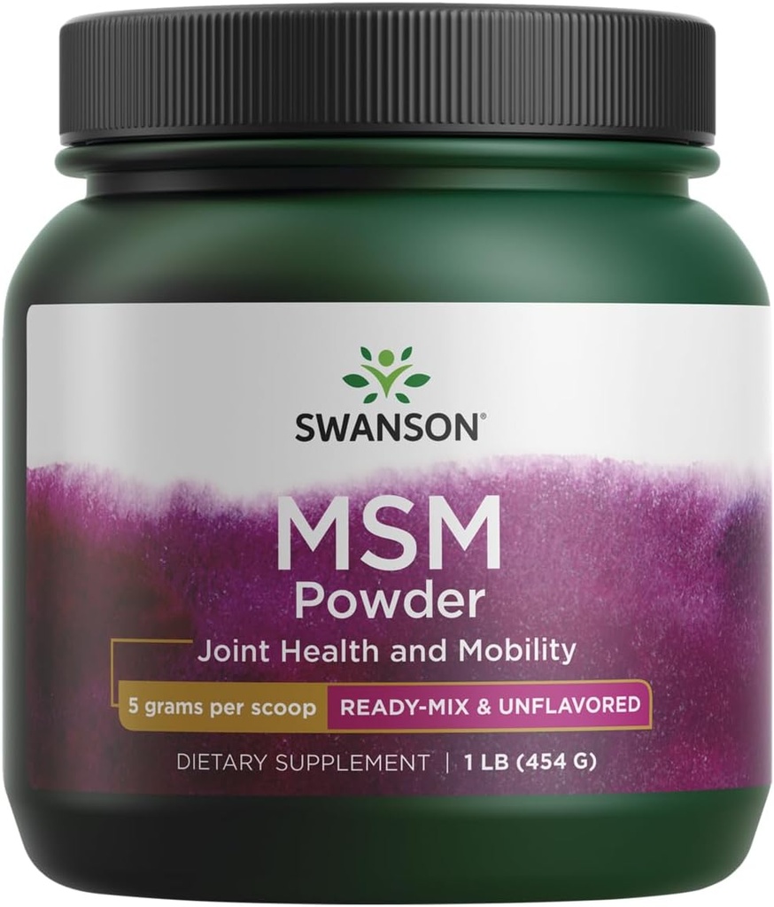 Swanson Msm Powder 1 lb (454 g) Pwdr