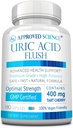 Εγκεκριμένο συμπλήρωμα Flush του Uric Acid Science® με Folic Acid και Tart Cherry - 180 Κάψουλες - 3 Μήνες Προσφορά