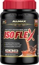 ALLMAX ISOFLEX Whey Protein Isolate, Chocolate - 2 λίβρες - 27 γραμμάρια πρωτεΐνης Per Scoop - Zero Fat & Sugar - 99% χωρίς λακτόζη - Χωρίς γλουτένη & χωρίς σόγια - Περίπου 30 σερβιέτες