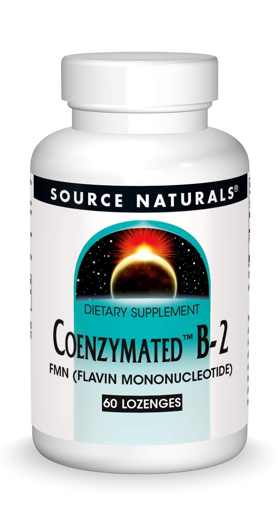 Πηγή Naturals Coenzymated B-2 Lozenges 25mg, 60 Count
