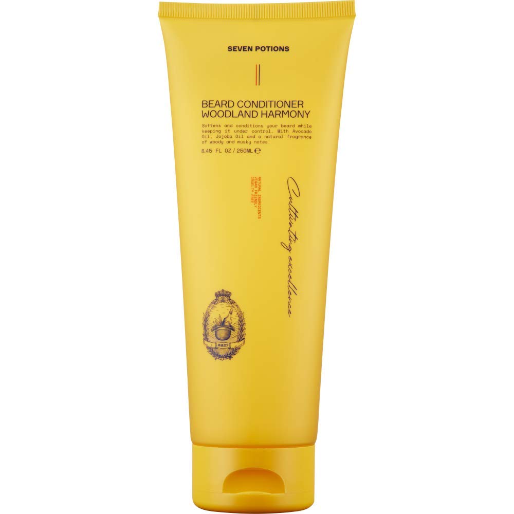 ΕΒΔΟΜΑΔΕΣ Beard Conditioner για τους άνδρες – Αποτρέπει το Beard Itch και Dandruff – Φυσικό, Vegan, Cruelty Free (Αρμονία Woodland, 8,45 FL OZ)