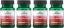 Swanson Nattokinase 2000 Ινολυτικές Μονάδες 100 Χιλιοστόγραμμα 30 Καψάκια Ένζυμο (4 Συσκευασία)